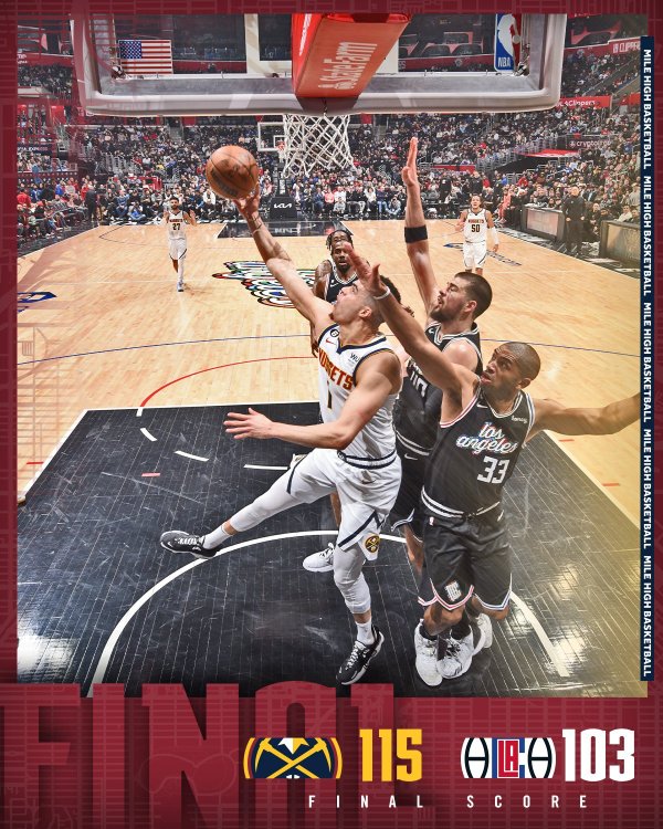 01月14日 NBA常规赛 掘金vs快船 全场录像