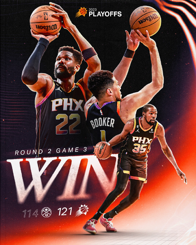 05月06日 NBA西部半决赛G3 掘金vs太阳 全场录像