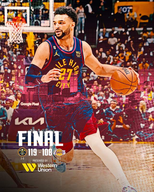 05月21日 NBA西部决赛G3 湖人vs掘金 全场录像