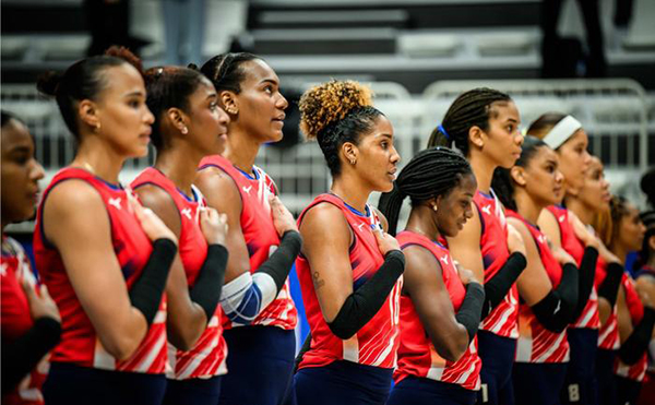 2023世界女排联赛韩国站 德国女排vs多米尼加女排 全场录像
