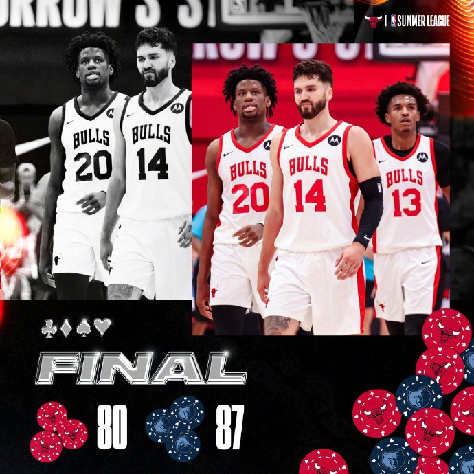 07月09日 NBA夏季联赛 灰熊vs公牛 全场录像