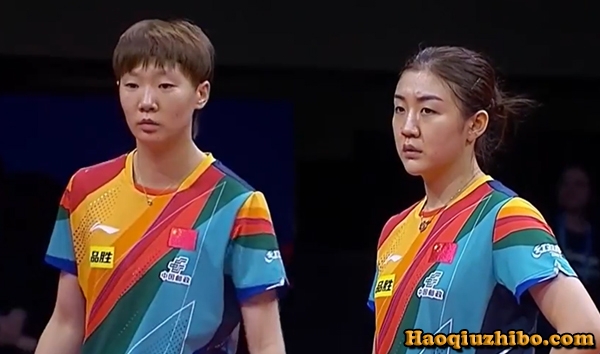 2023乒乓球亚锦赛女双半决赛 王曼昱/陈梦vs木原美悠/长崎美柚 全场录像