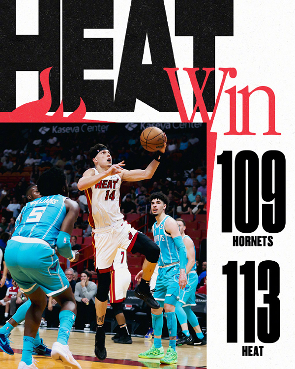 10月11日 NBA季前赛 黄蜂vs热火 全场录像