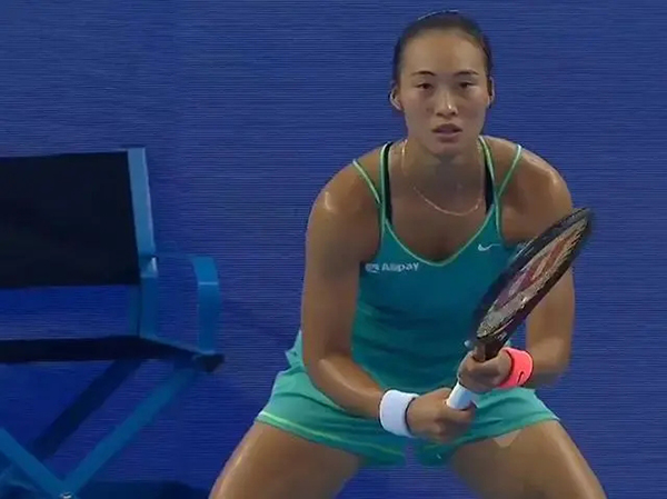 2023WTA珠海精英赛女单小组赛 郑钦文vs维基奇 全场录像