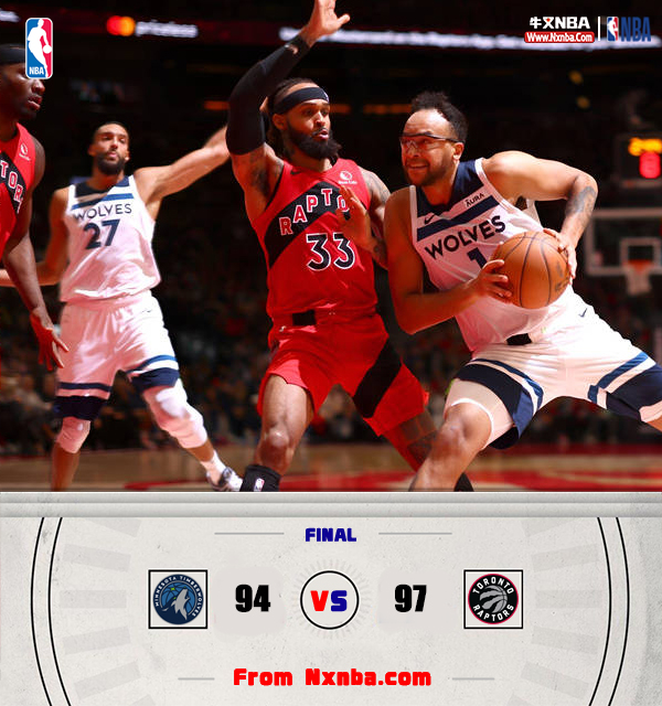 10月26日 NBA常规赛 森林狼vs猛龙 全场录像
