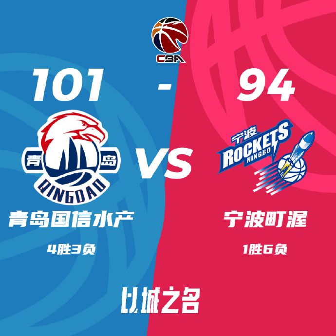 11月07日 CBA常规赛 青岛vs宁波 全场录像
