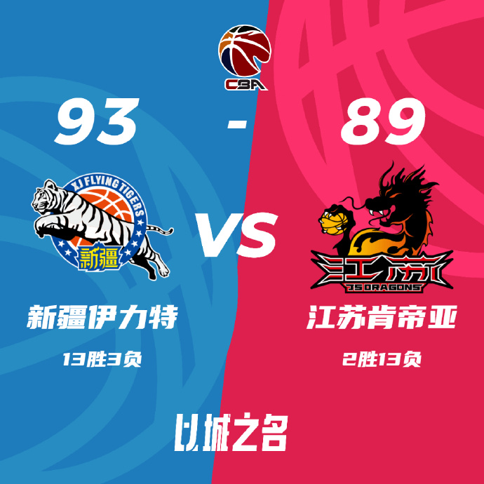 CBA录像回顾战况:新疆93-89江苏 齐麟29分 阿不都14+12+5 崔晓龙22分&6犯