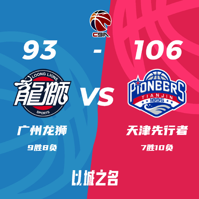 12月15日 CBA常规赛 广州vs天津 全场录像