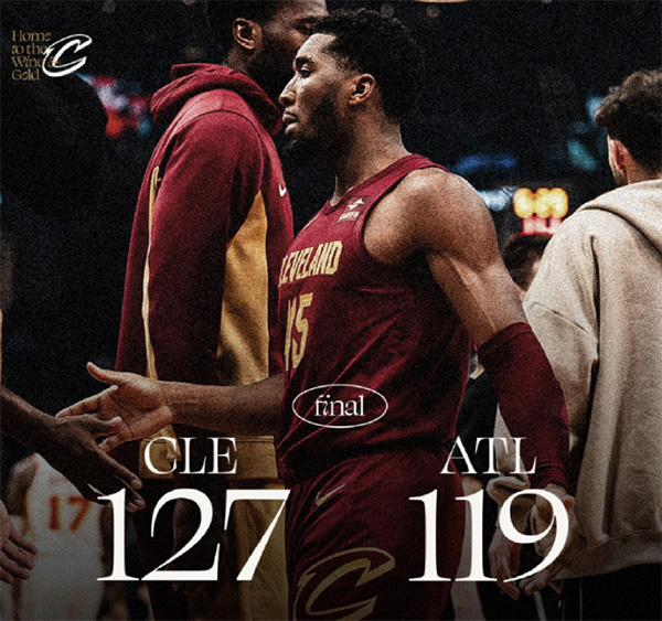 12月17日 NBA常规赛 老鹰vs骑士 全场录像