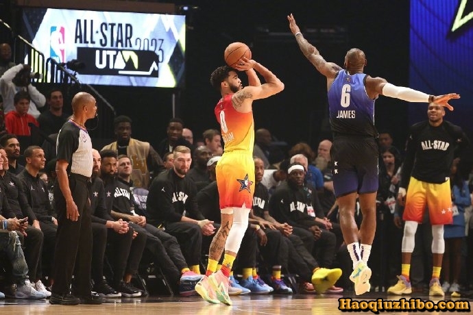 2023年NBA全明星扣篮大赛全场录像 字母哥队vs詹姆斯队