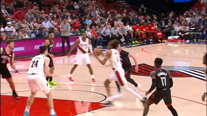 2022.3.26NBA全场录像回放 火箭vs开拓者