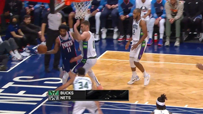 2022.4.1NBA全场录像回放 雄鹿vs篮网