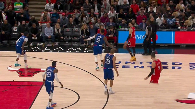 2022.4.1NBA全场录像回放 快船vs公牛