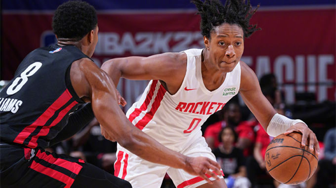 2022.7.15NBA录像回放高清 开拓者vs火箭