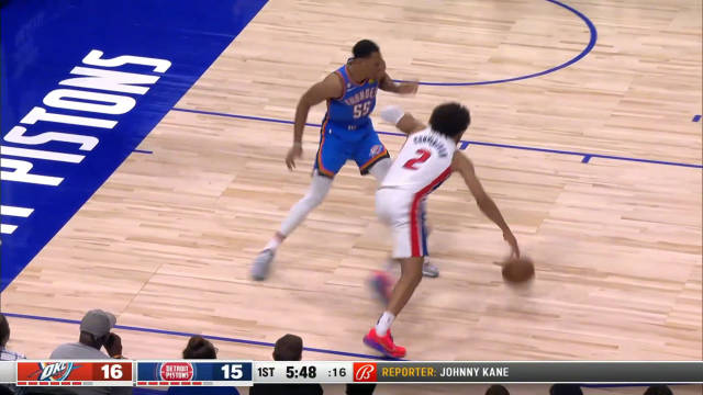 2022.10.12NBA全场录像回放 雷霆vs活塞