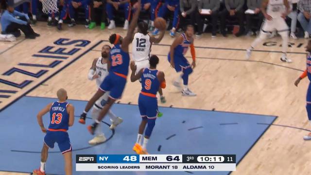 2022.10.20NBA录像回放高清 尼克斯vs灰熊