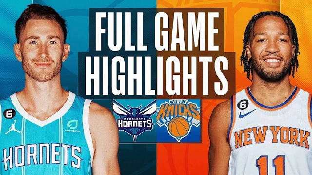 2022.10.27NBA全场录像回放 黄蜂vs尼克斯