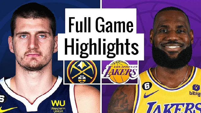2022.10.27NBA全场录像回放 湖人vs掘金