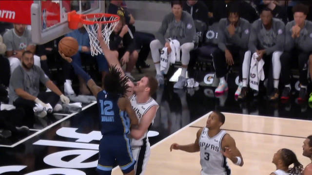 2022.11.10NBA录像回放高清 灰熊vs马刺