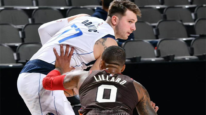 2022.11.13NBA全场录像回放 开拓者vs独行侠