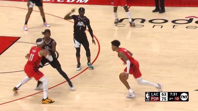 2022.11.30NBA全场录像回放 快船vs开拓者