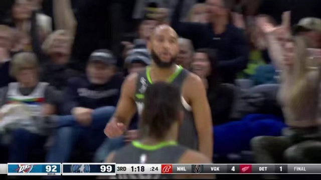 2022.12.4NBA全场录像回放 雷霆vs森林狼