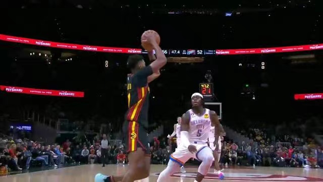 2022.12.6NBA全场录像回放 雷霆vs老鹰