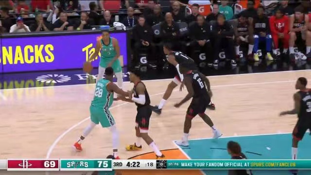2022.12.9NBA录像回放高清 火箭vs马刺