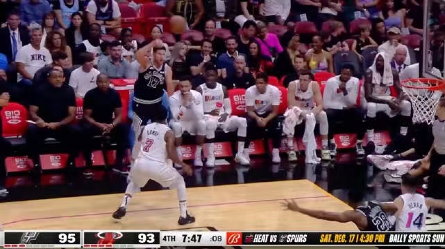 2022.12.11NBA录像回放高清 马刺vs热火