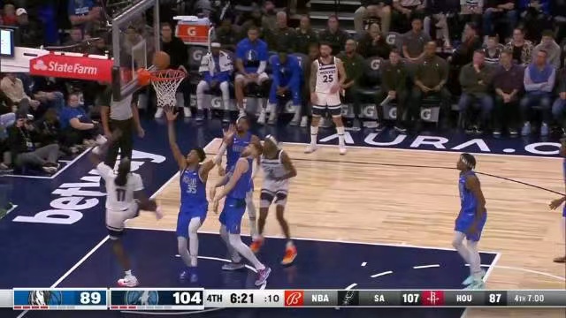 2022.12.20NBA全场录像回放 独行侠vs森林狼