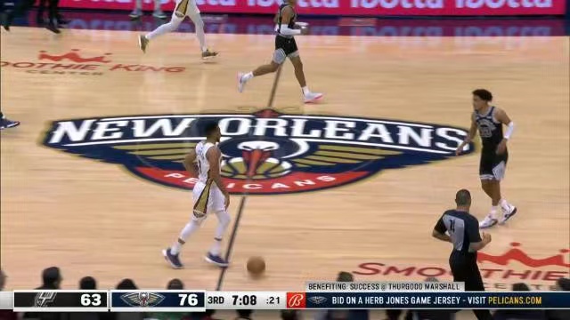 2022.12.23NBA录像回放高清 马刺vs鹈鹕