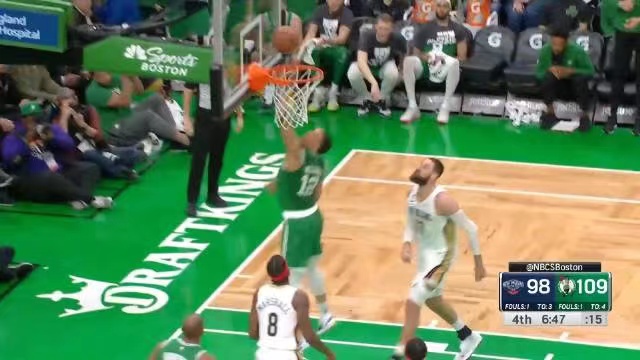 2023.1.12NBA全场录像回放 鹈鹕vs凯尔特人