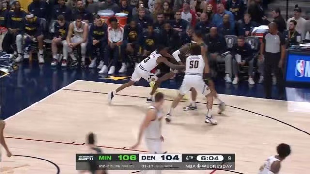 2023.1.19NBA录像回放高清 森林狼vs掘金