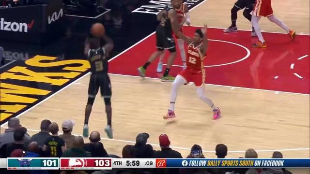 2023.1.22NBA全场录像回放 黄蜂vs老鹰