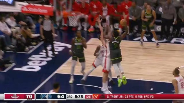 2023.1.22NBA全场录像回放 火箭vs森林狼