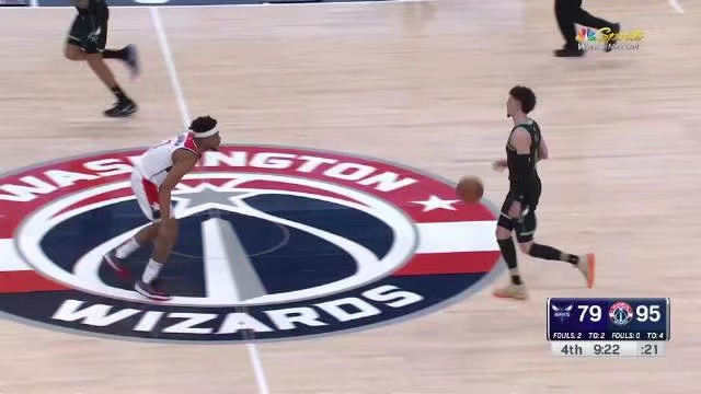 2023.2.9NBA全场录像回放 黄蜂vs奇才
