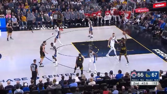 2023.2.14NBA录像回放高清 奇才vs勇士