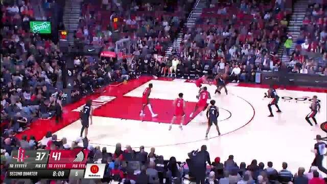 2023.2.27NBA全场录像回放 火箭vs开拓者