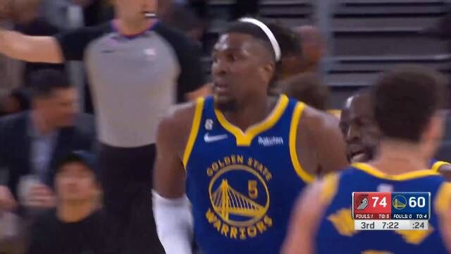 2023.3.1NBA全场录像回放 开拓者vs勇士