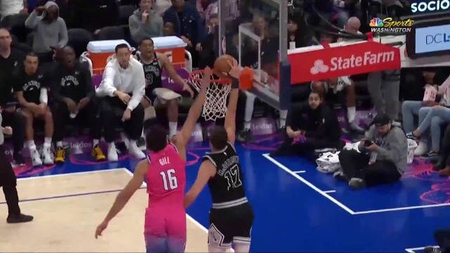 2023.3.25NBA全场录像回放 马刺vs奇才