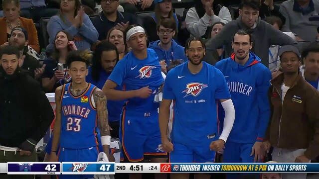 2023.3.29NBA全场录像回放 黄蜂vs雷霆