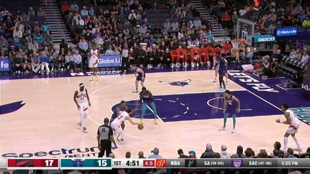 2023.4.3NBA录像回放高清 猛龙vs黄蜂