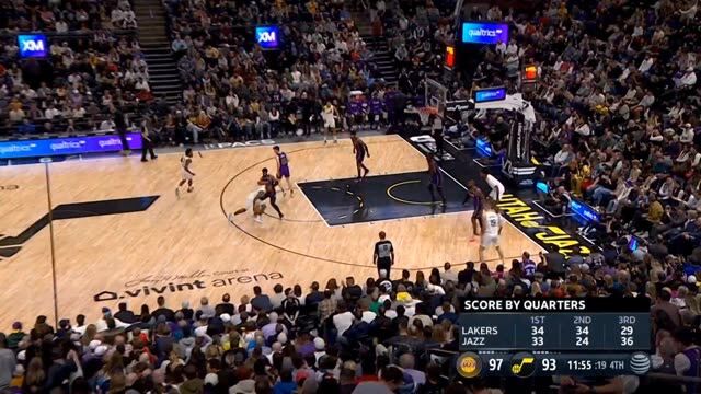 2023.4.5NBA全场录像回放 湖人vs爵士