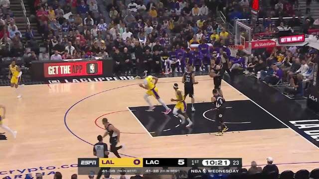 2023.4.6NBA录像回放高清 湖人vs快船