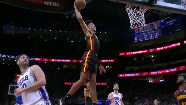 2023.4.8NBA录像回放高清 76人vs老鹰