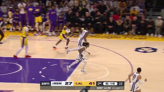 2023.4.29NBA全场录像回放 灰熊vs湖人