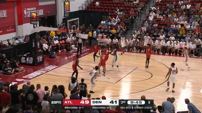2023.7.10NBA全场录像回放 老鹰vs据金