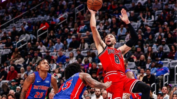 2023.10.29NBA全场录像回放 公牛vs活塞