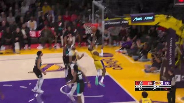 2022.12.1NBA录像回放 开拓者vs湖人 免费更新