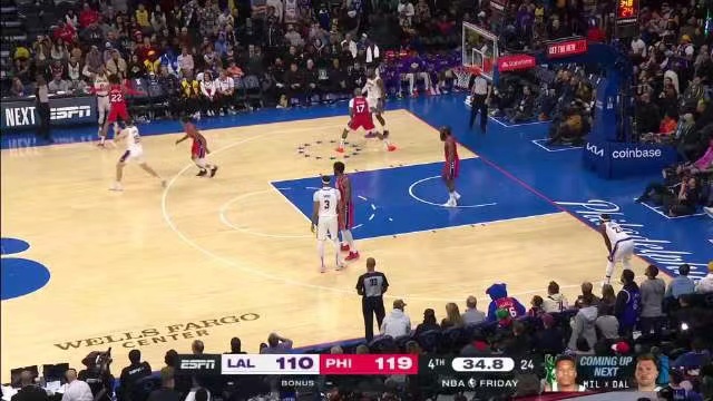 2022.12.10NBA录像高清回放 湖人vs76人 免费更新